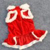 Vestido para perrita navideño