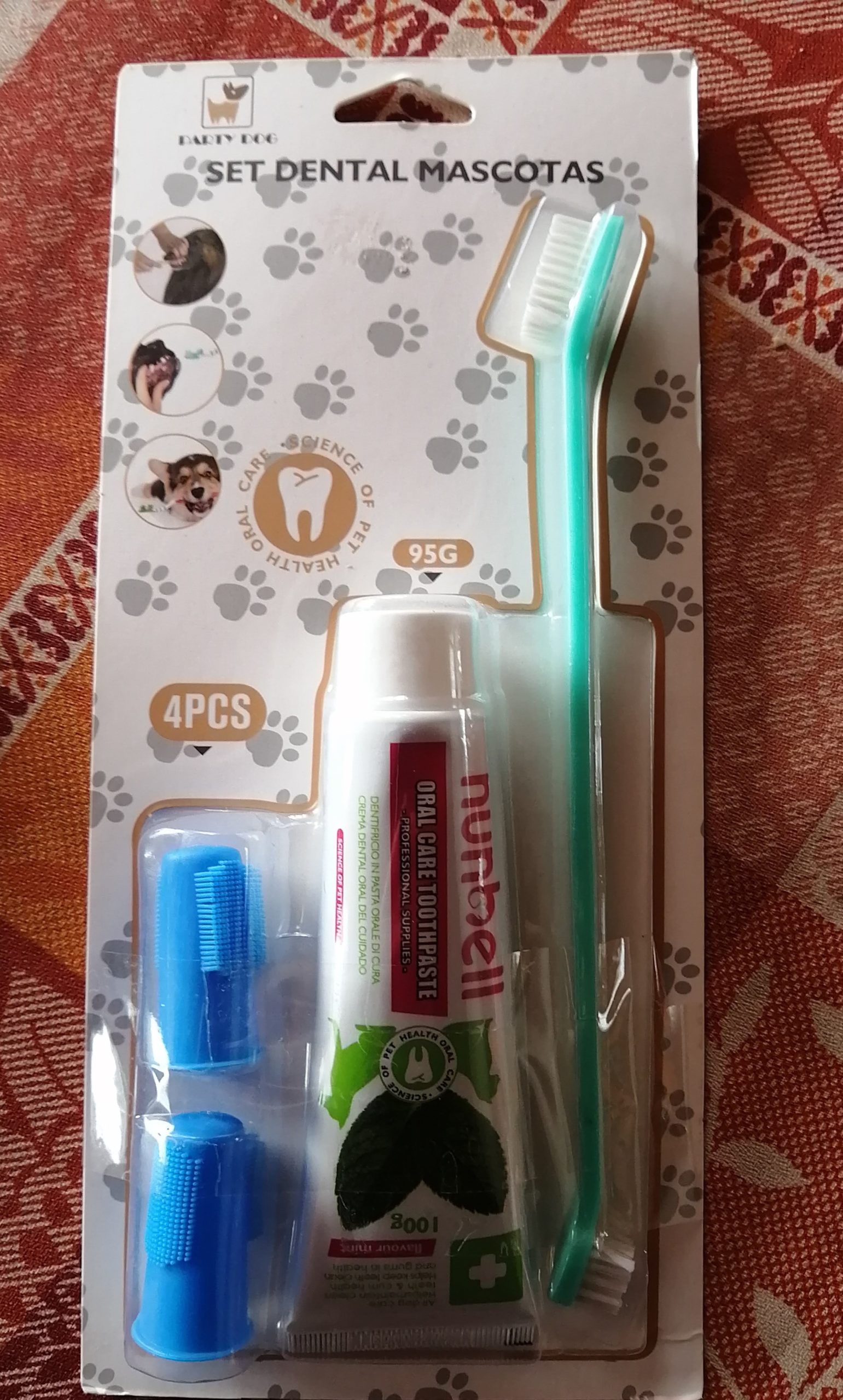 Set dental para mascotas