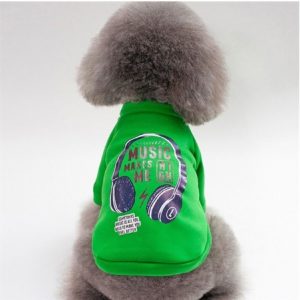 Poleron Music para mascotas
