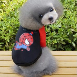 Poleron Spider Man para mascotas