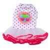 Vestido cerezas para mascotas