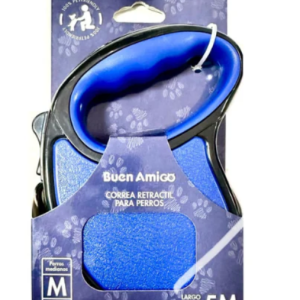 Correa retractil de 5 metros para mascotas