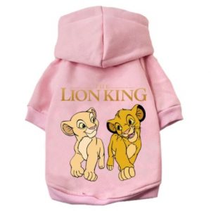 Poleron Rey leon para mascotas