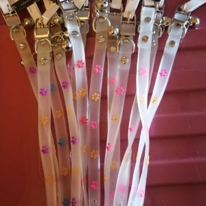 Collar luminoso talla S para mascotas