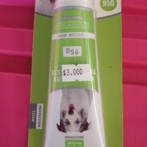 mde Pasta de dientes sabor menta para mascotas