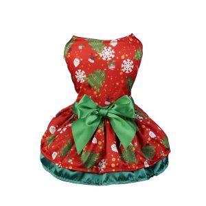 Vestido navideño para mascotas