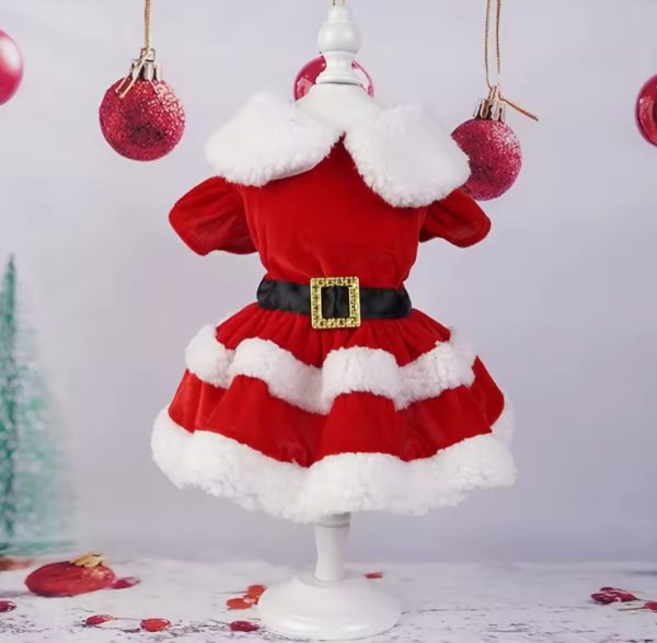 1000085659 Vestido navideño para mascotas