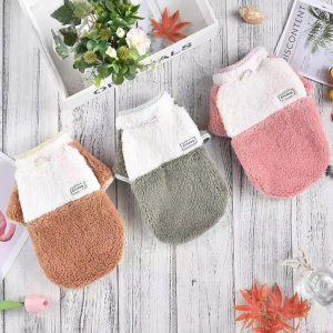 Poleron ancho bi-color