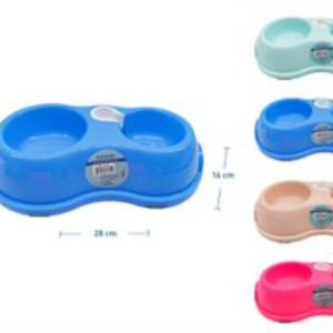 Plato doble plastico