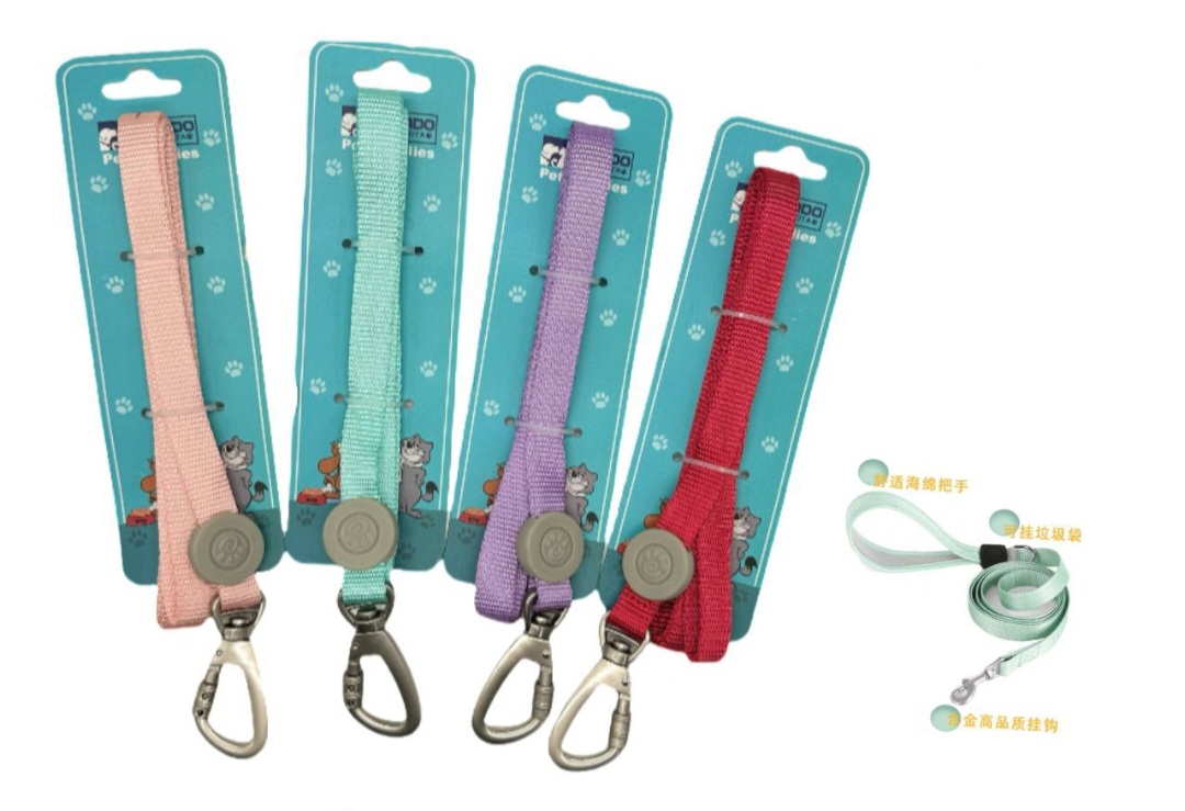 Correa de paseo 1.2 metros colores pastel