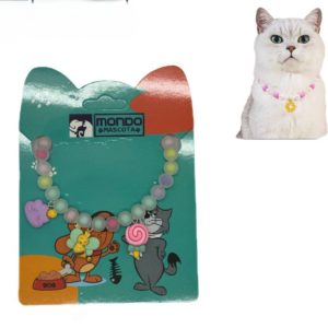 Collar perlas con 3 dijes pequeños