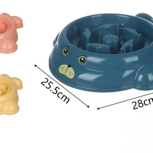 Plato ansioso para mascotas