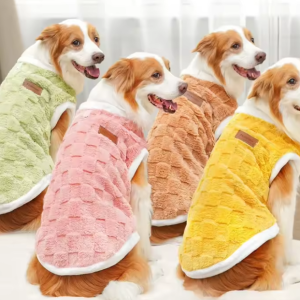 Poleron peludito para razas medianas a grandes