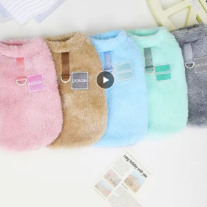 Poleron sin mangas peludito