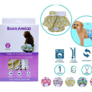 Pañal reutilizable para hembras