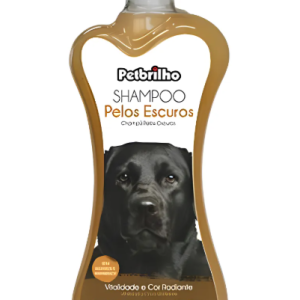 Petbrilho Shampoo Perros Pelos Oscuros 500ml Pelos Oscuros