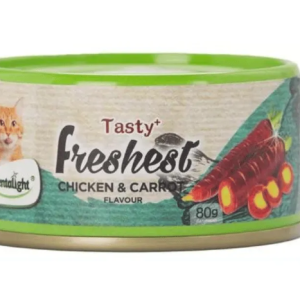 Tasty Freshest Pollo y Zanahoria 80 gr