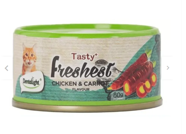 Tasty Freshest Pollo y Zanahoria 80 gr