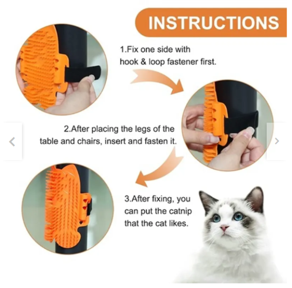 Cepillo para rascador de gato