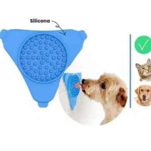 Lickimat triangular para mascotas