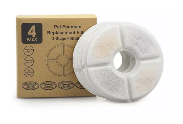Pack de filtros para fuente de agua redonda