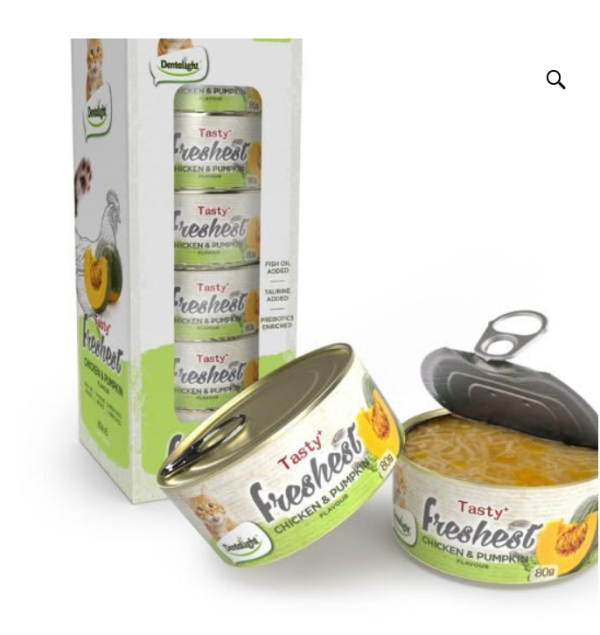 Tasty Freshest Pollo y Calabaza 80 gr