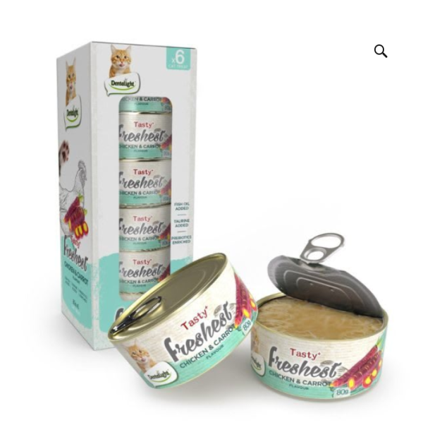 Tasty Freshest Pollo y Zanahoria 80 gr