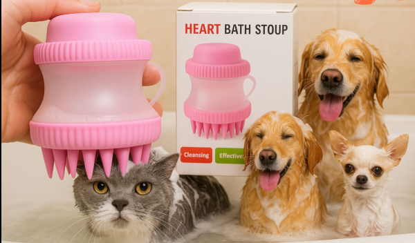 Cepillo para generar espuma mascotas