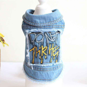 Chaqueta de mezclilla parche