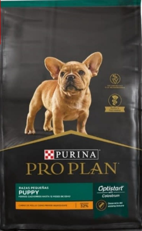 Alimento pro plan puppy razas pequeñas