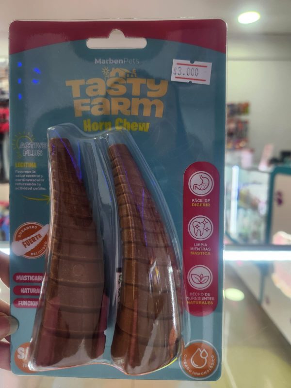Tasty farm Horn Chew cuidado inmunologico