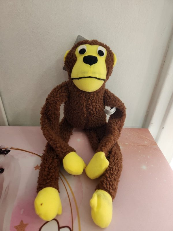 Monito de peluche para mascotas