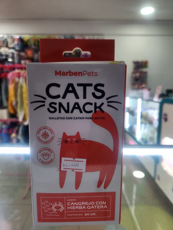 cat snack cangrejo Cat snack galletas