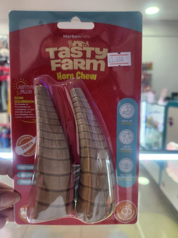 Tasty farm Horn Chew colageno