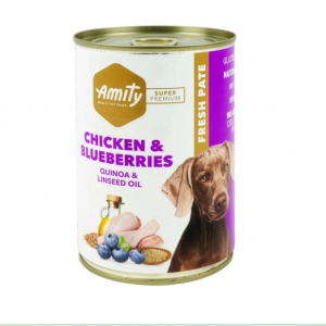 Amity Chicken and Blueberries 400 gr