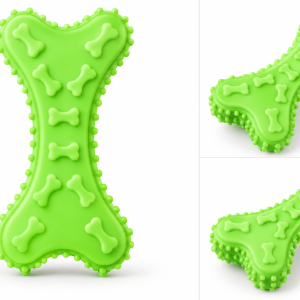 Juguete Hueso con Relieves para Perro