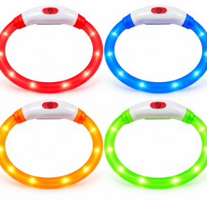 Collar LED Luminoso para Perros
