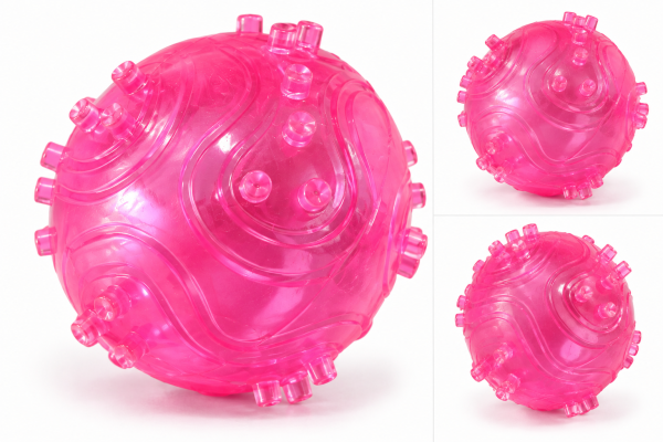 Pelota Texturizada para Perros – Juguete con Relieves