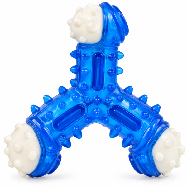 Juguete Triple con Relieves para Perros