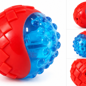 Pelota Interactiva para Perros con Texturas
