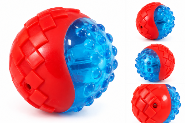 Pelota Interactiva para Perros con Texturas