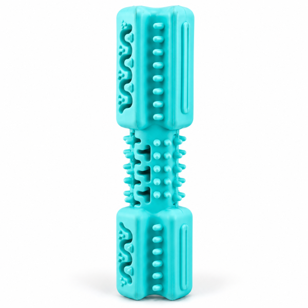 Juguete Mordedor Rectangular con Relieves para Perros