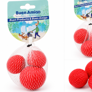 Pack 3 Pelotas para Perros – Juguete Mordedor
